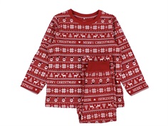 Name It jester red merry Christmas pajamas